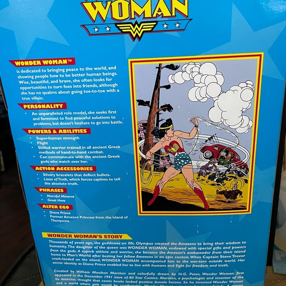 Wonder Woman for President DC Barbie Doll. 1999 - Picture 4 of 6